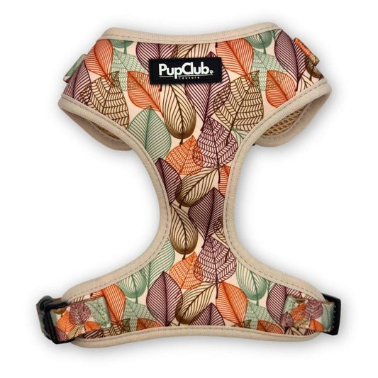 adjustable dog harness - autumn breeze - pupclub couture