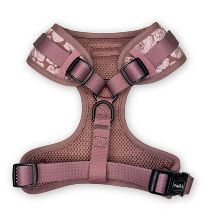 Luxe Adjustable Harness - Mocha Petals