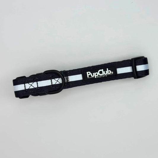 Dog Collar - Midnight Black - Pupclub Couture