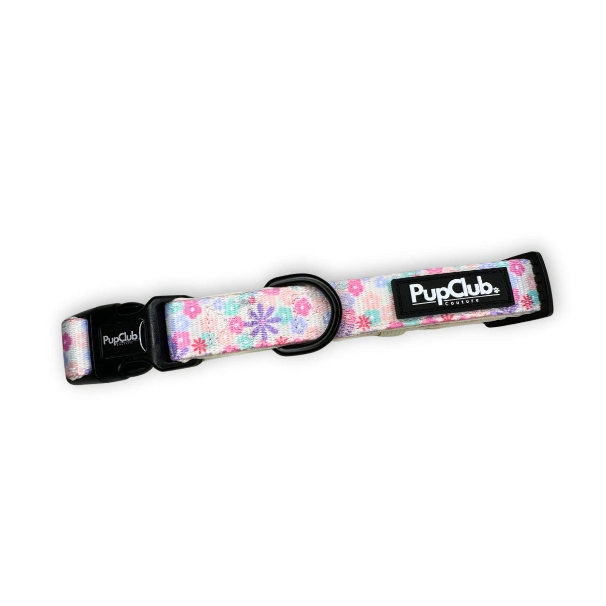 dog collar pretty petals front - pupclub couture