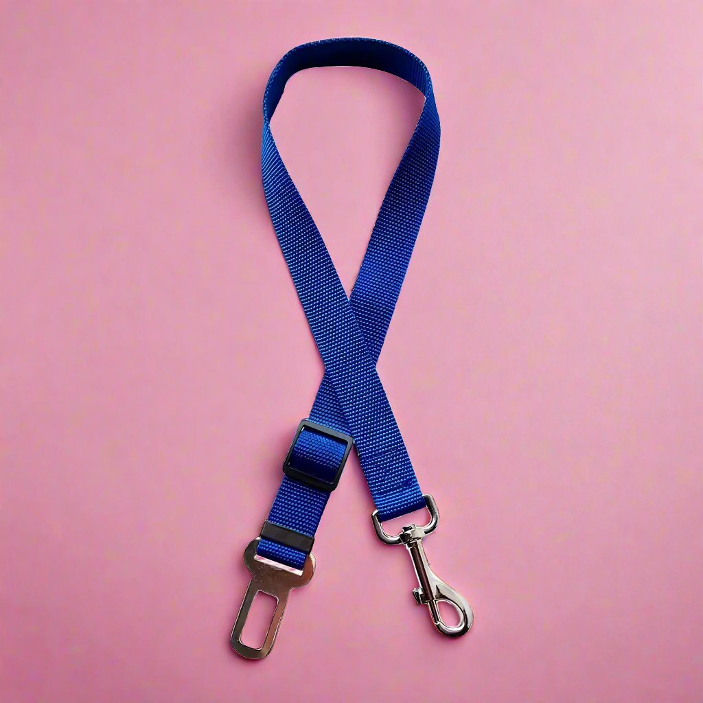 Dog Seatbelt Restraint - Royal Blue - Pupclub Couture