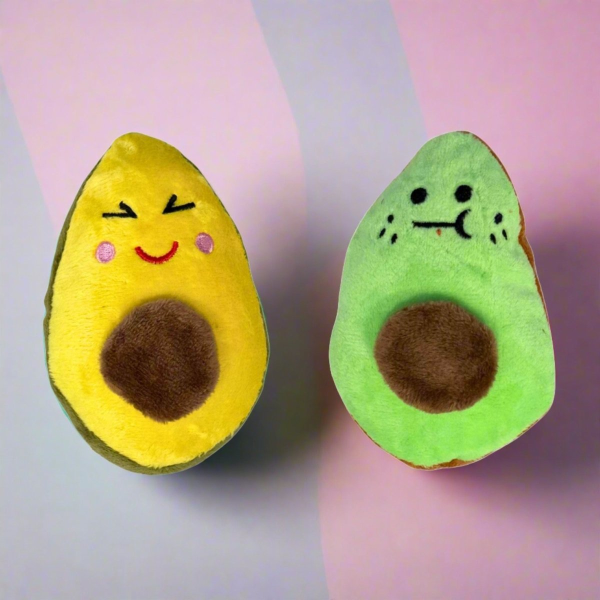 dog toy avocado bros plushy - pupclub couture