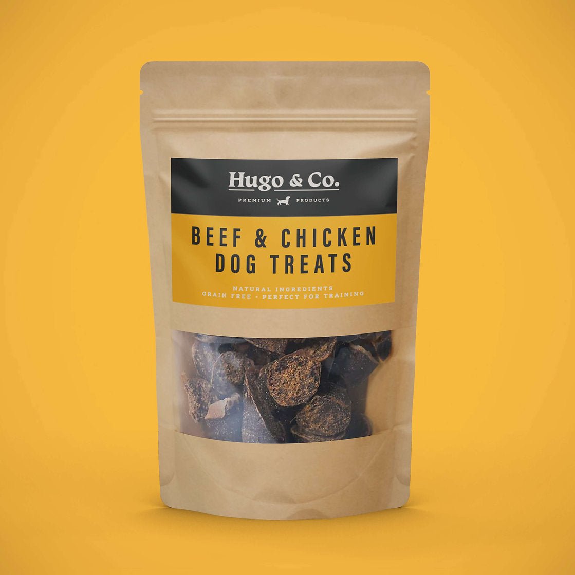 dog treats chicken & beef - pupclub couture