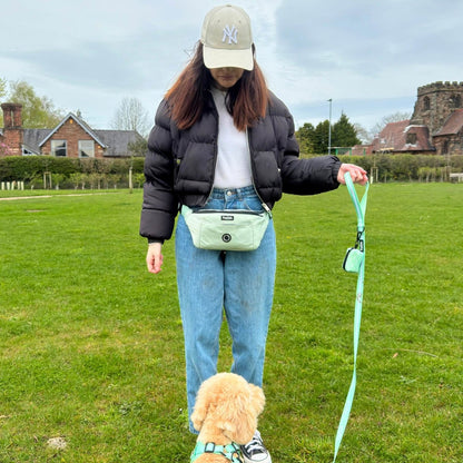 green bum bag pupclub couture