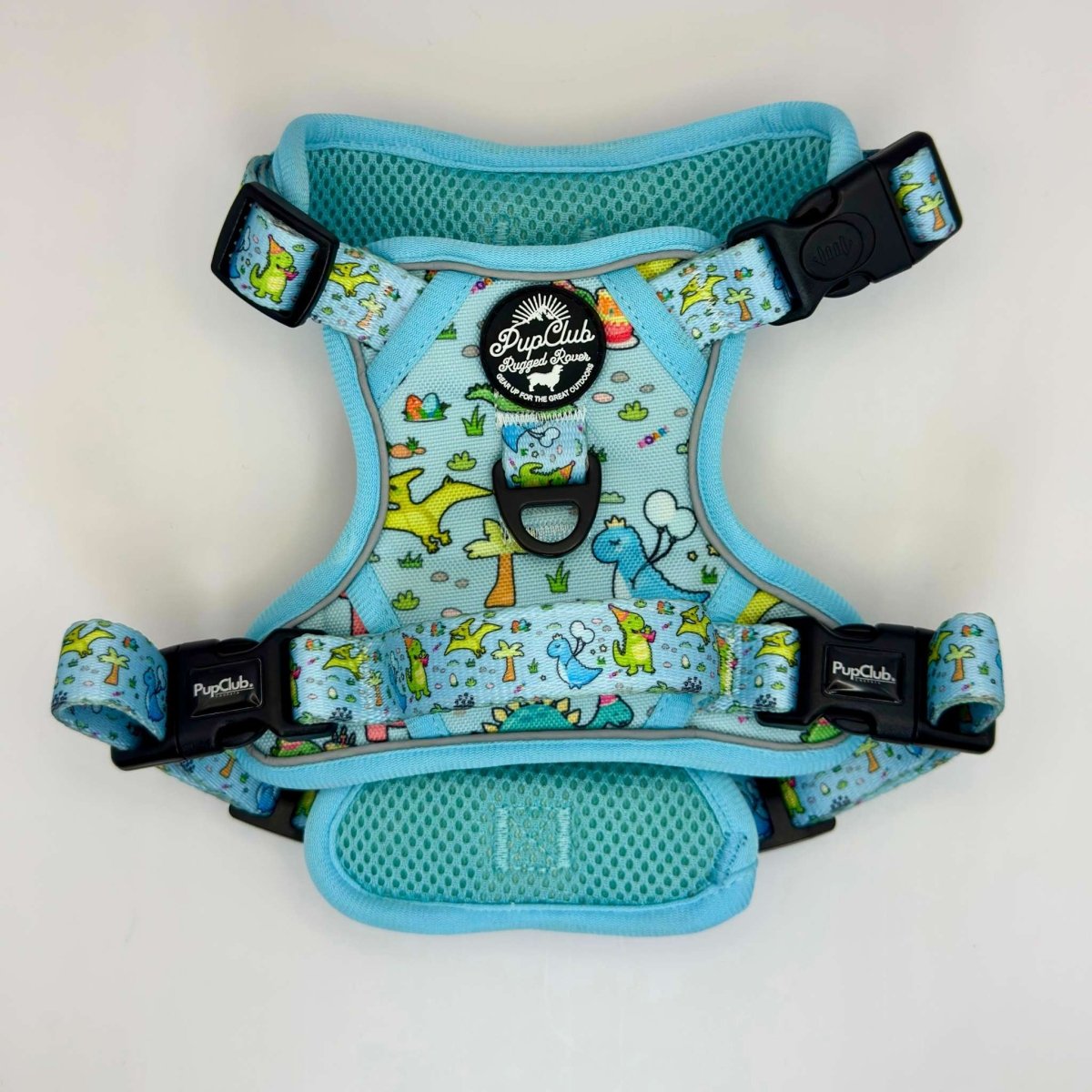 Rugged Rover Dog Harness - Jurassic Party - Pupclub Couture